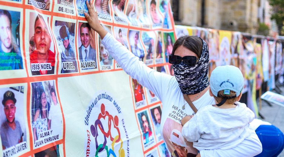 Cientos de madres de personas desaparecidas en Jalisco marcharon ayer para mostrar una vez más la crisis que enfrenta el Estado en esta materia. EL INFORMADOR/A. Navarro
