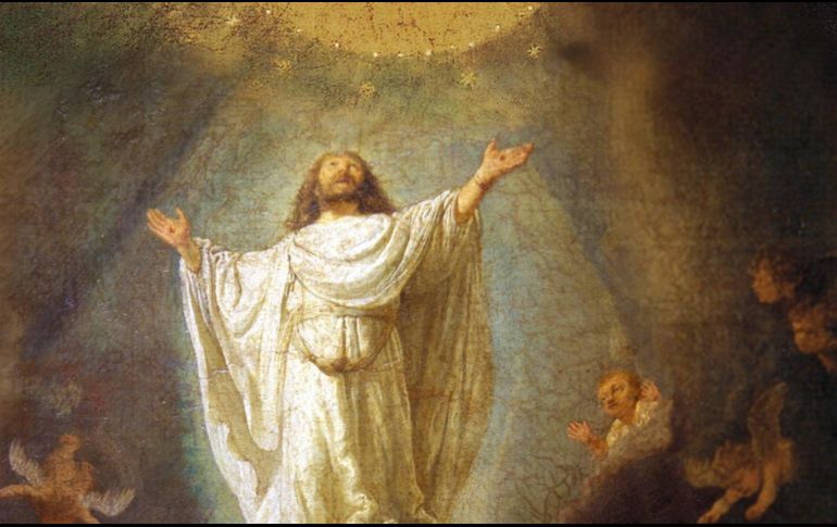 «Ese mismo Jesús que los ha dejado para subir al cielo, volverá como lo han visto alejarse». WIKIPEDIA/«La Ascensión», de Rembrandt