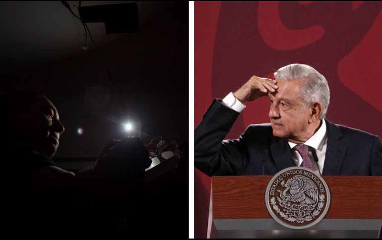 López Obrador aseguró que si él no hubiera llegado al gobierno, hubieran destruido a la CFE. EFE / SUN / ARCHIVO