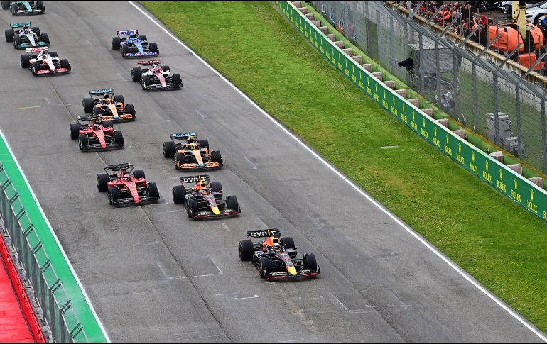 El GP de Emilia-Romagna, el séptimo de 2024, se disputará entre los días 17 y 19 de mayo en el Autódromo Enzo e Dino Ferrari. AFP / ARCHIVO