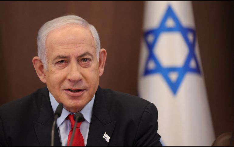 Benjamin Netanyahu y tres dirigentes del movimiento palestino Hamás fueron denunciados por la CPI por presuntos crímenes de guerra y contra la Humanidad. AFP / ARCHIVO