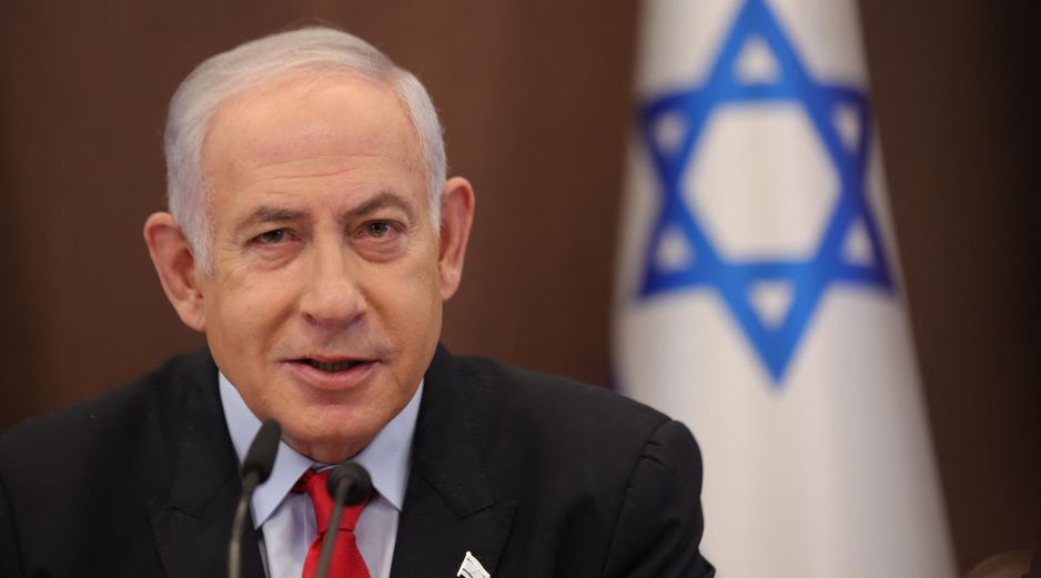 Benjamin Netanyahu y tres dirigentes del movimiento palestino Hamás fueron denunciados por la CPI por presuntos crímenes de guerra y contra la Humanidad. AFP / ARCHIVO