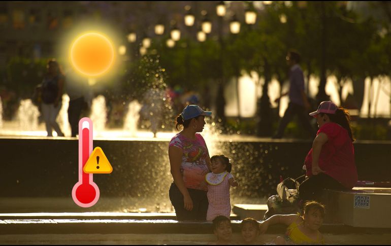 El Servicio Meteorológico Nacional pronosticó al inicio de la temporada un total de 5 olas de calor. EL INFORMADOR / ARCHIVO