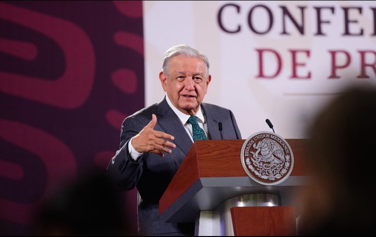 El Presidente de México Andrés Manuel López Obrador lamentó lo ocurrido en el evento de Movimiento Ciudadano en San Pedro Garza García. EFE / ARCHIVO