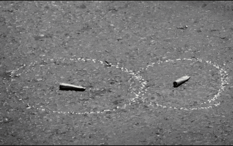 En el lugar del hallazgo se encontraron también algunos casquillos de arma corta calibre 40 y 9 milímetros. EL INFORMADOR/ARCHIVO
