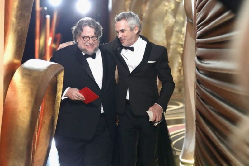  Alfonso Cuarón y Guillermo del Toro. ESPECIAL
