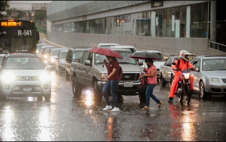 Según los pronósticos meteorológicos, mañana martes 28 de mayo, hay un 40% de probabilidad de que caiga la lluvia durante la tarde. EL INFORMADOR/ ARCHIVO