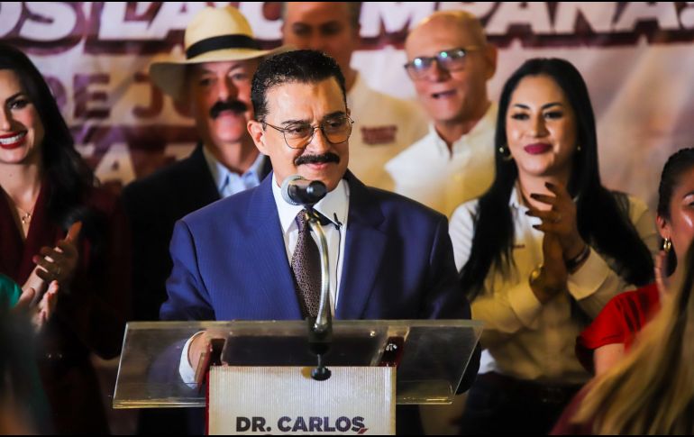 Lomelí informó que mañana 28 de mayo estará en el cierre de campaña de la candidata a la gubernatura de Jalisco por la coalición “Sigamos Haciendo Historia”, Claudia Delgadillo. CORTESÍA/  Dr. Carlos Lomelí.