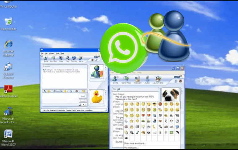 Con estos trucos WhatsApp tendrá las funciones de MSN Messenger ESPECIAL