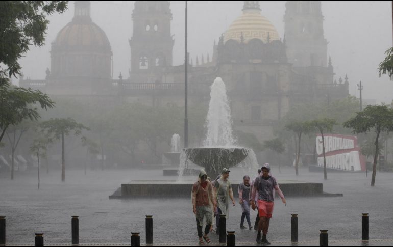 La temporada de lluvias 2024 inició el pasado 15 de mayo en el litoral del Pacífico mexicano. EL INFORMADOR / ARCHIVO