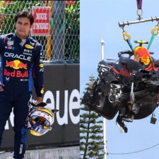 Checo Pérez podría enfrentar nuevos problemas tras accidente en GP de Mónaco