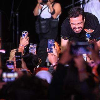 Máynez cierra campaña con festival musical en CDMX