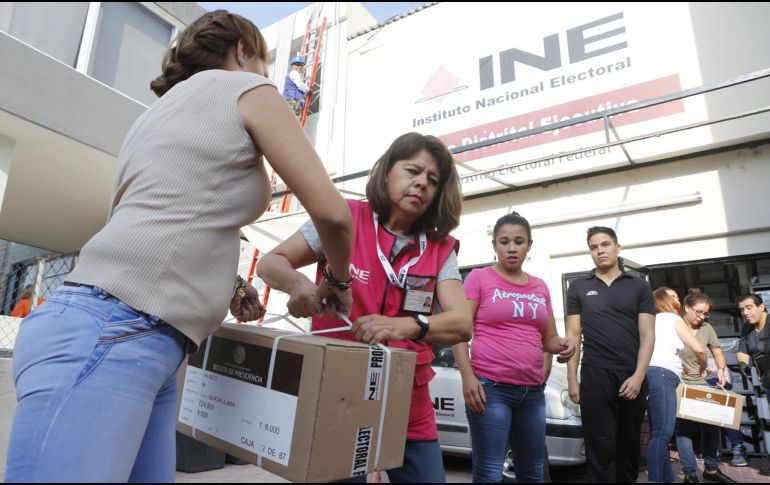 INE continúa recorriendo el territorio nacional para entregar las boletas. EL INFORMADOR/ ARCHIVO