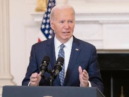 Joe Biden detalló el acuerdo de liberación de rehenes para ambos actores de la guerra. EFE