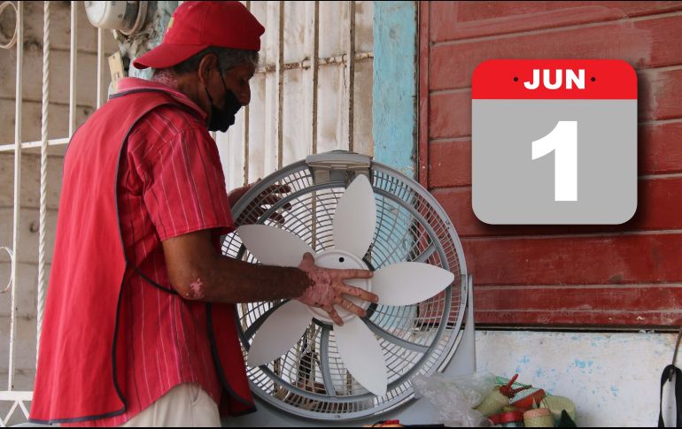 Este sábado 1 de junio se esperan temperaturas e índice UV alto para Jalisco. SUN / ARCHIVO