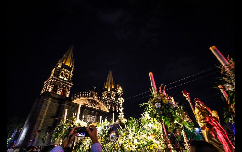 La festividad comenzó con una misa en el templo del Expiatorio este primero de junio a las 18:00 horas. EL INFORMADOR/A.NAVARRO