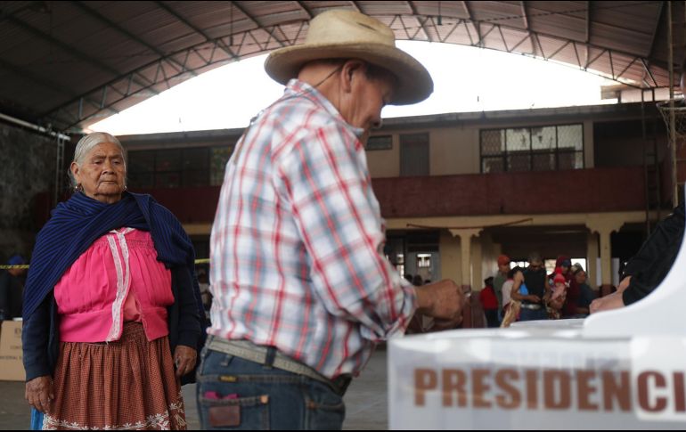 La de hoy, fue la jornada electoral más grande que ha tenido México. EFE / I. Villanueva