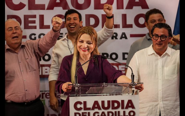 Delgadillo garantizó que ha triunfado en la votación tanto en la Zona Metropolitana de Guadalajara. EL INFORMADOR / H. Figueroa