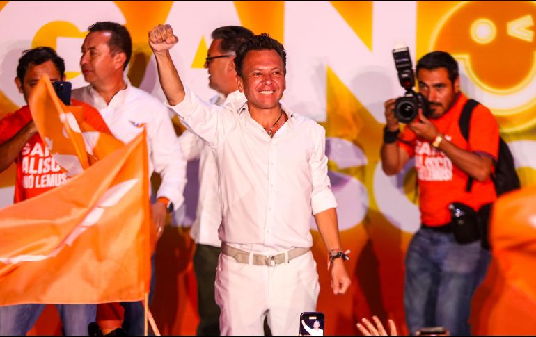 Pablo Lemus Navarro, candidato de Movimiento Ciudadano. EL INFORMADOR / A. Navarro