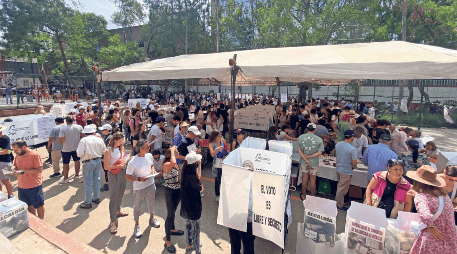 Ayer domingo 2 de junio, aproximadamente 59.3 millones de personas acudieron a las urnas para participar en las elecciones de 2024.  SUN / J. C. Williams