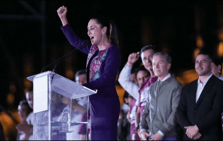 Claudia Sheinbaum ha incorporado a su proyecto Sigamos Haciendo Historia a partidarios de Morena. AP/M. Ugarte