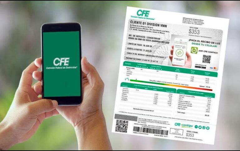 La CFE ofrece una modalidad para recibirlo mediante WhatsApp para ofrecer más comodidad a los ciudadanos. Especial
