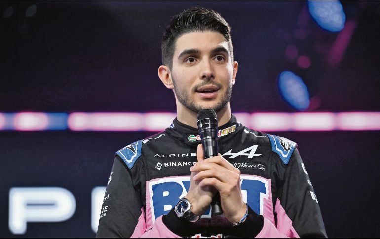 Esteban Ocon está teniendo una campaña complicada en este año. AFP