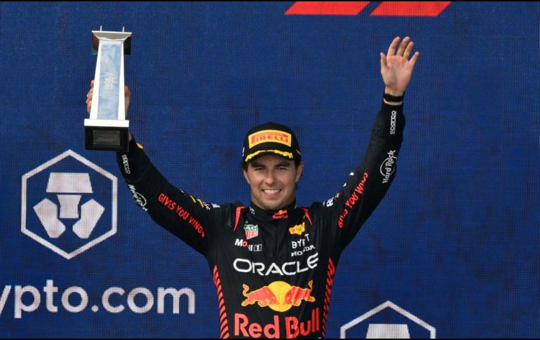 Checo Pérez es actualmente el piloto mexicano más exitoso en la historia de la F1. AFP / ARCHIVO