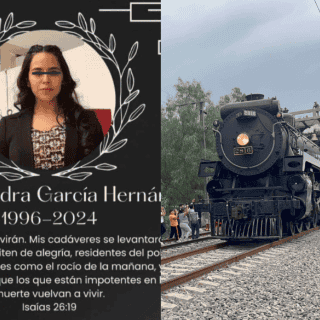 Ella era Dulce, la mujer que murió al ser golpeada por una locomotora en Hidalgo