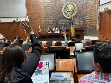 Con 28 votos a favor, diputados del Congreso de Jalisco avalaron no ratificar al magistrado Felipe Sánchez Montes de Oca. ESPECIAL