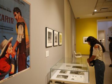 La exposición de “Nazarín” fue inaugurada el pasado jueves en el Museo de las Artes de la UDG, en el marco de la FICG 39. EFE/ Francisco Guasco