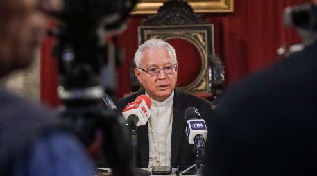 El dirigente católico también hizo un llamado a aceptar los resultados electorales. EL INFORMADOR/ H. Figueroa