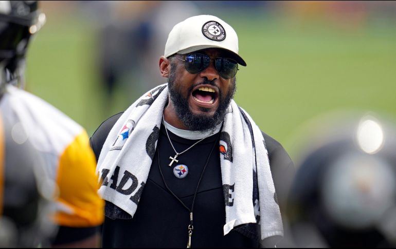 Tomlin nunca ha tenido una temporada perdedora, pero sus Steelers no ganan en postemporada desde 2016. AP/G. Puskar