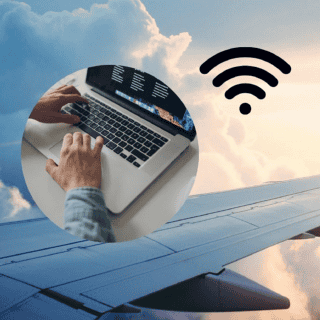 ¿WiFi mientas vuelas? Estas son las opciones de internet en los aviones