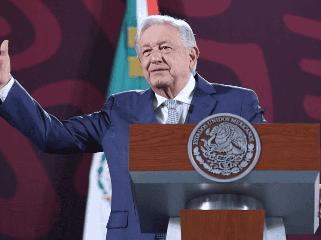 Andrés Manuel López Obrador, Presidente de México, resaltó la fortaleza de la economía y del peso frente al dólar. SUN / F. Rojas
