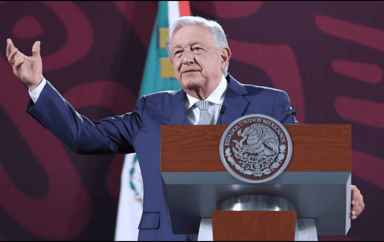 Andrés Manuel López Obrador, Presidente de México, resaltó la fortaleza de la economía y del peso frente al dólar. SUN / F. Rojas