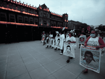 “Los 43 de Ayotzinapa, un crimen de Estado" tuvo su primera pasada en el marco del Festival Internacional de Cine en Guadalajara. EFE / ARCHIVO.