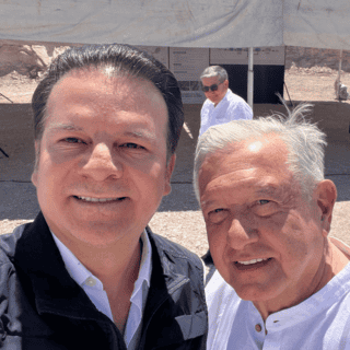 López Obrador inspecciona progreso de planta potabilizadora clave en Durango