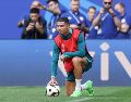 Cristiano Ronaldo busca un título más en la que será su sexta Eurocopa. EFE/M. Lopes