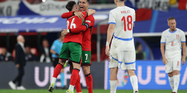 Euro 2024: Portugal sofre, mas vence a República Checa