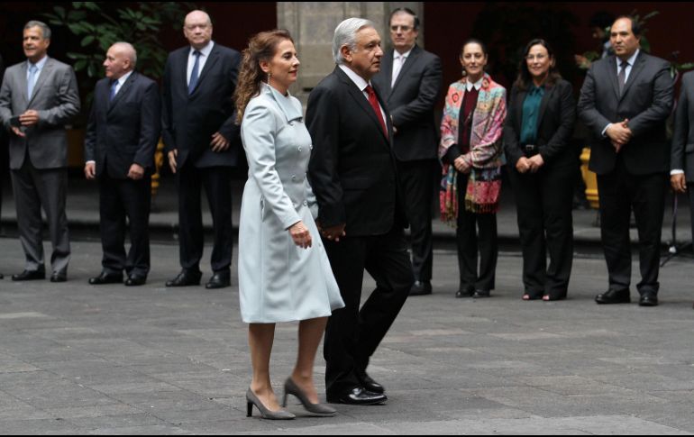 López Obrador agregó que viajará constantemente a la Ciudad de México (CDMX) para visitar a Beatriz. NOTIMEX/ ARCHIVO.
