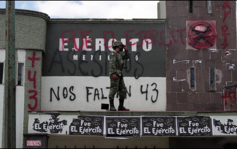 Al momento de la desaparición de los estudiantes, la noche del 26 y 27 de septiembre de 2014, Rafael Hernández Nieto se desempañaba como comandante del 41 Batallón de Infantería de Iguala, Guerrero. SUN/ ARCHIVO.