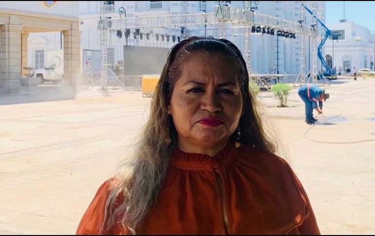 Ceci Patricia Flores, líder del colectivo Madres Buscadoras de Sonora, ha sido dada de alta del hospital donde estaba ingresada tras sufrir un desvanecimiento. SUN / ARCHIVO