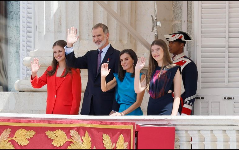 El 19 de junio de 2014, Felipe VI fue proclamando rey de España en el Parlamento. EFE/BALLESTEROS