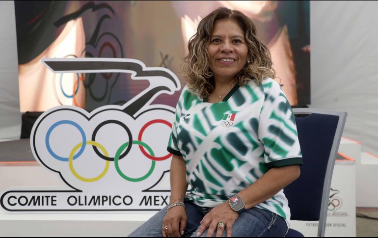 María José Alcalá, presidenta del COM, logró acordar con la Conade el pago para los atletas olímpicos. SUN/C. Mejía