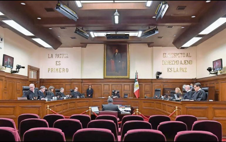 Integrantes del Poder Judicial se preparan ante próximos cambios que se darán tras el triunfo electoral de Claudia Sheinbaum. EL UNIVERSAL