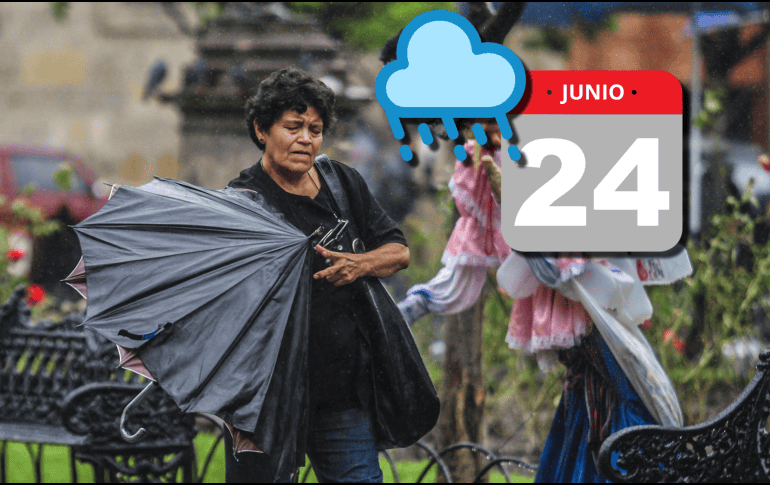 Durante el transcurso del día se estarán presentando episodios de lluvia con algunos chubascos en diversas regiones de Jalisco. EL INFORMADOR / ARCHIVO