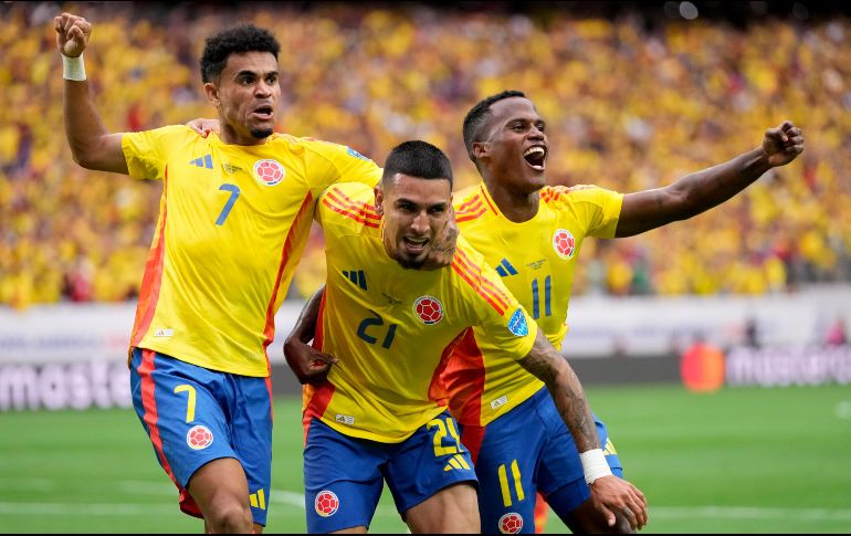 Colombia enfrentará a Costa Rica en Phoenix, Arizona y Paraguay se verá cara a cara con Brasil en el Allegiant Stadium de las Vegas. AP/ K. M. Cox.