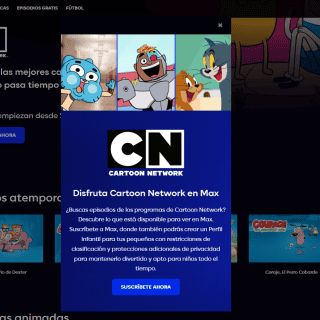Cartoon Network LA cierra su web para dar paso a Max