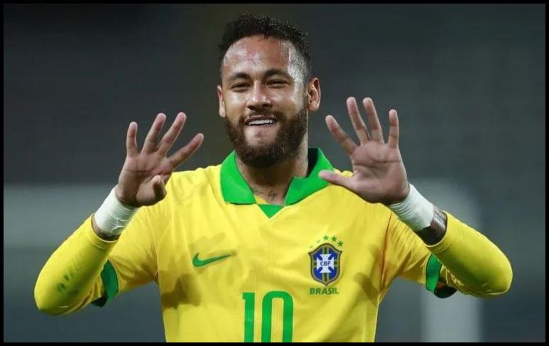 Neymar fue protagonista de un momento que rápidamente se viralizó en las redes sociales. AP/Archivo